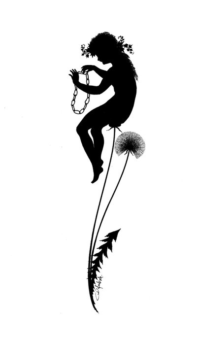 Illustratie voor Gottliche Jugen door Karl Wilhelm Diefenbach